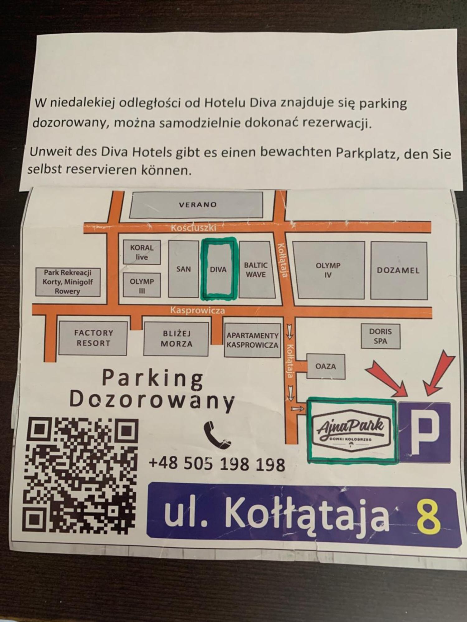 Apartament Diva Natalia, Blisko Plazy 코워브제크 외부 사진